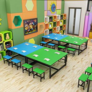 Kids Activity Chair &Table Set (2+1)